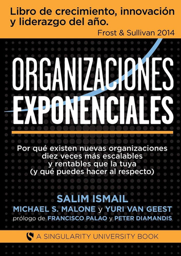 Libro Organizaciones Exponenciales En Español