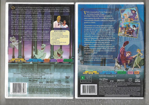 Dvd O Corcunda De Notre Dame 1, E 2