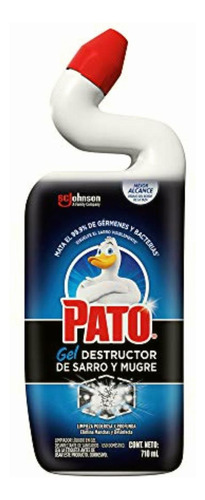 Pato Limipador En Gel Para Sanitario Destructor De Sarro