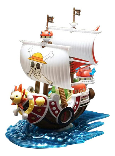 One Piece Thousand Sunny Pirate Ship Modelo De Juguete