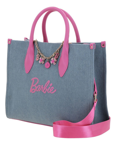 Bolsa Satchel Gorett Br25023-9 Color Azul Mezclilla