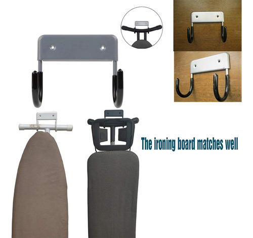 Soporte Para Tabla De Planchar Para Montaje En Pared, Percha