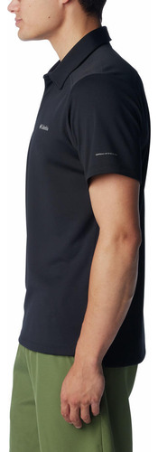 Polo Columbia Hombre Black Mesa Negro