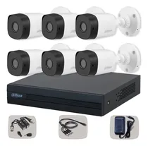Comprar Kit Cámaras De Seguridad Dahua 2mp Dvr 8ch 6 Camaras Full Hd