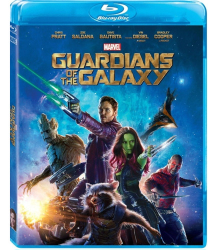 Guardianes De La Galaxia Blu Ray Original ( Nuevo )