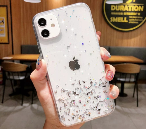 Funda Para iPhone 13 Pro Max Brillitos Muy Femenina