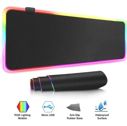 Mouse Pad Gamer Rgb 80cm X 30cm - Extra Grande Iluminado