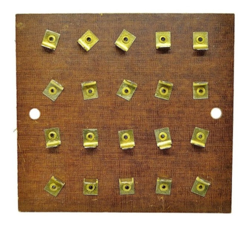 Tablilla Portafusible Vidrio Para 10