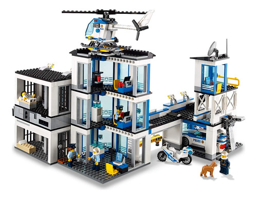 Set De Construcción De La Comisaría De Policía De Lego City