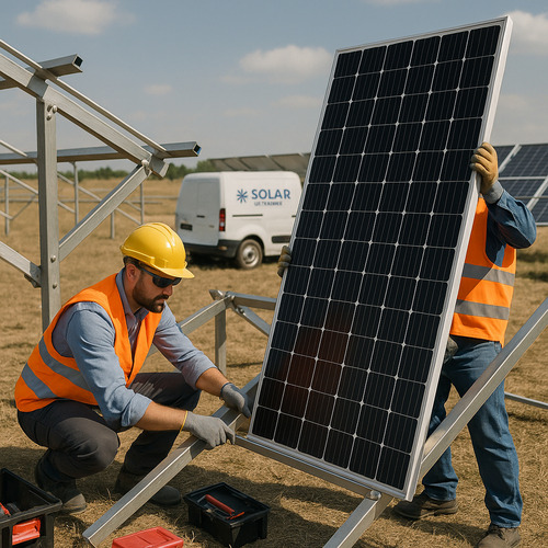 Pack X4 Panel Solar 100w Eoland Casa Kit Basico Energia Solar Monocristalino Fotovoltaico 12v