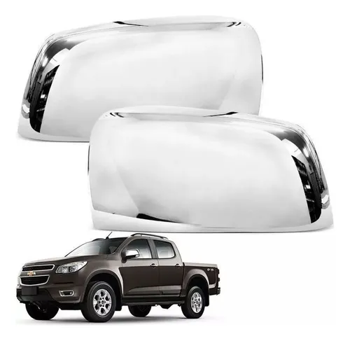 Cachas Cubre Espejo Cromada Chevrolet S10 2012 + Juego X2