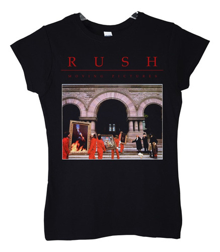 Polera Mujer Rush Moving Pictures Rock Abominatron