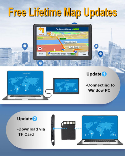 Navegação Gps Ohrex Para Caminhões E Trailers Com Mapa Vital