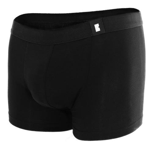 Kit Com 6 Cuecas Boxer Preta Bunker (original)