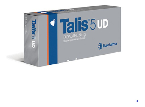 Talis5® Ud Eurofarma 5mg X 30 Comp. | Tadalafilo