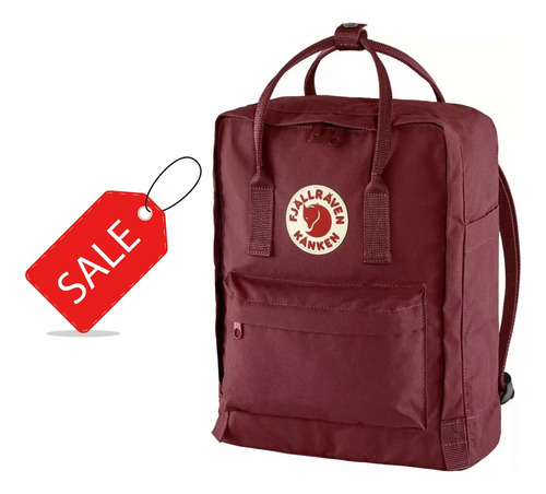 Mochila Fjallraven Kanken Classic 16 L Ox Red Bordó Premium