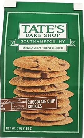 De Tate Bake Shop Galletas Con Trozos De Chocolate, 7 Oz