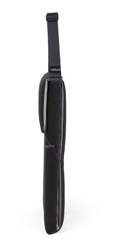 Reposera Plegable Diseño Negra Chilly