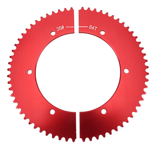 Mini Bike Split Sprocket Universal 35 Chain 64 Dents Traseir