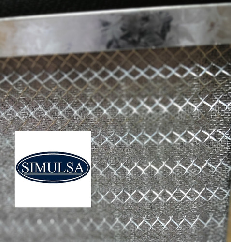 Filtro Metalico Lavable 20 X 25 X 02 / Simulsa
