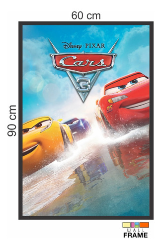 Pôster Quadro Filme Carros 3 M2 60x90