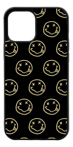 Case Funda Protector Para iPhone 12 Mini Nirvana Logo