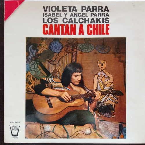 Vinilo Violeta Parra Isabel Y Angel Parra Los Calchak  Bte01