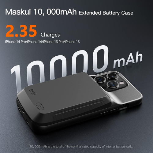 Funda De Batería Para iPhone 14 Pro 14 13 Pro 13 Mah, Funda