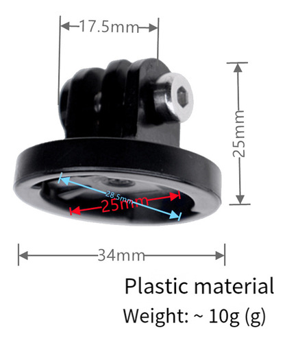 Soporte De Lámpara A-fs Para Cámara Gorpo De Garmin