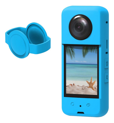Funda Protectora Compatible Con Lentes X3, Tapa Insta360 A P