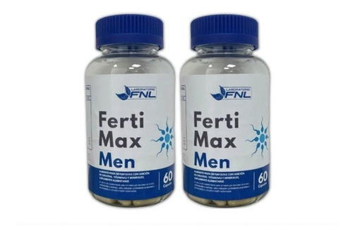 2 Fertimax Men 2x60 Caps (fertilidad Masculina)