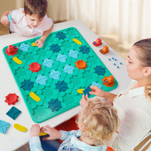 Logical Road Builder, Juego De Mesa De Juegos De Tallo Grand