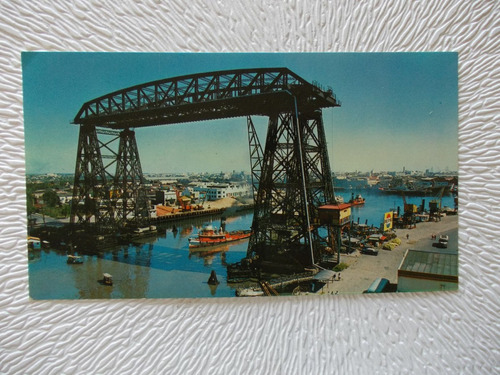 5394-postal La Boca/ Riachuelo/ Puente Antiguo  Grafica 809