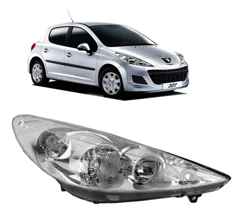 Optico Derecho Peugeot 207 2011