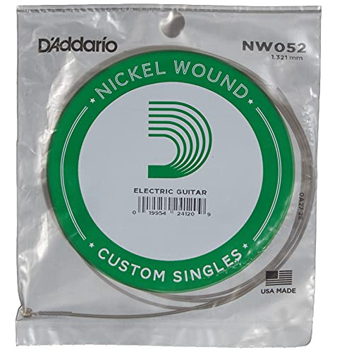 Cuerda Individual Para Guitarra Eléctrica D'addario Nw020