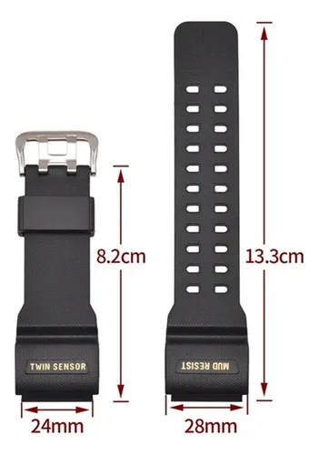 Fit For Casio Gg-1000 Gwg-100 Gsg-100 Correa De Silicona