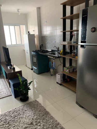 Imagem 6 de 14 de Apartamento Com 1 Dormitório À Venda, 44 M² Por R$ 240.000,00 - Vilamar - Praia Grande/sp - Ap0365