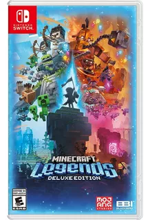 Jogo Switch Minecraft Legends Deluxe Edition Midia Fisica