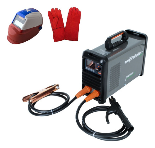 Soldadora Inverter Gladiator 250 Amp - C/ Mascara Y Guantes