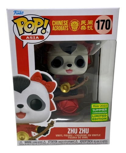 Oso Zhuzhu Panda Funko Pop Asia #170 Sdcc22