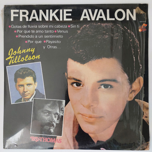 Frankie Avalon / Johnny Tilloston / B.j. Thomas Lp (Usado)