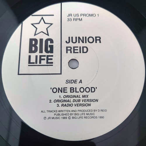 Junior Reid - One Blood Single Import Usa Lp