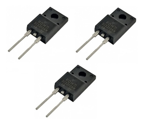 Scs210am Sic Schottky Diode 650v 10a (pack De 3 Unidades)