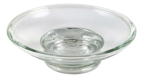 Jabonera Plato Cristal Transparente Repuesto Para Baño Pidsa