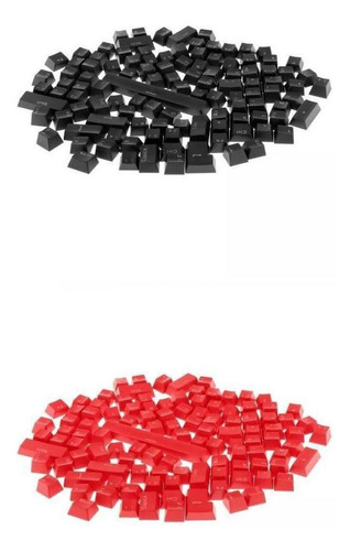 108pcs / Set Abs Reemplazo Para Mecánico (negro + Rojo)