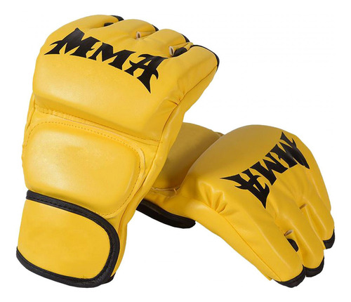 Guantes De Kickboxing Mma Guantes De Medio Cómodos Abiertas