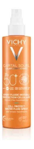 Vichy Protector Solar Fluido Frente A Uva/uvb-fps 50+ X200ml