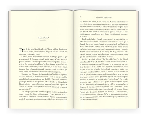 A Caminho da Guerra: Os Estados Unidos e a China conseguirão escapar da Armadilha de Tucídides?, de Allison, Graham. Editora Intrínseca Ltda., capa mole, edição livro brochura em português, 2020