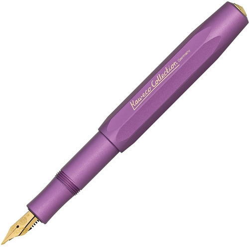 Lapicera Pluma Kaweco Al Sport Violeta Vibrante Color de la tinta Carga Color del exterior Imagen