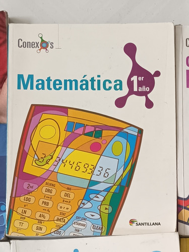 Matemática 1er Año Serie Conexos Santillana